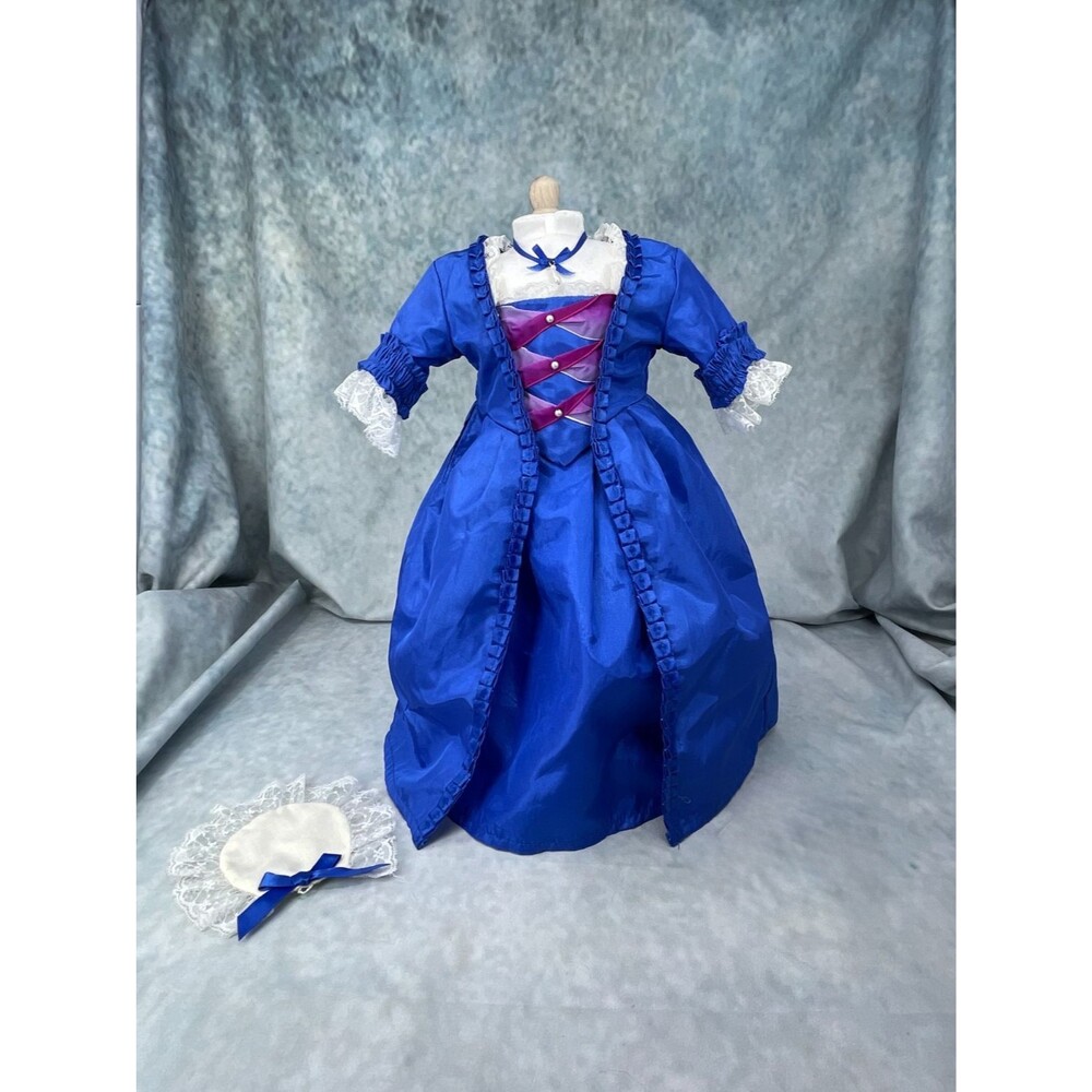 American Girl Doll Felicity Christmas Gown and Stomacher Pleasant Company